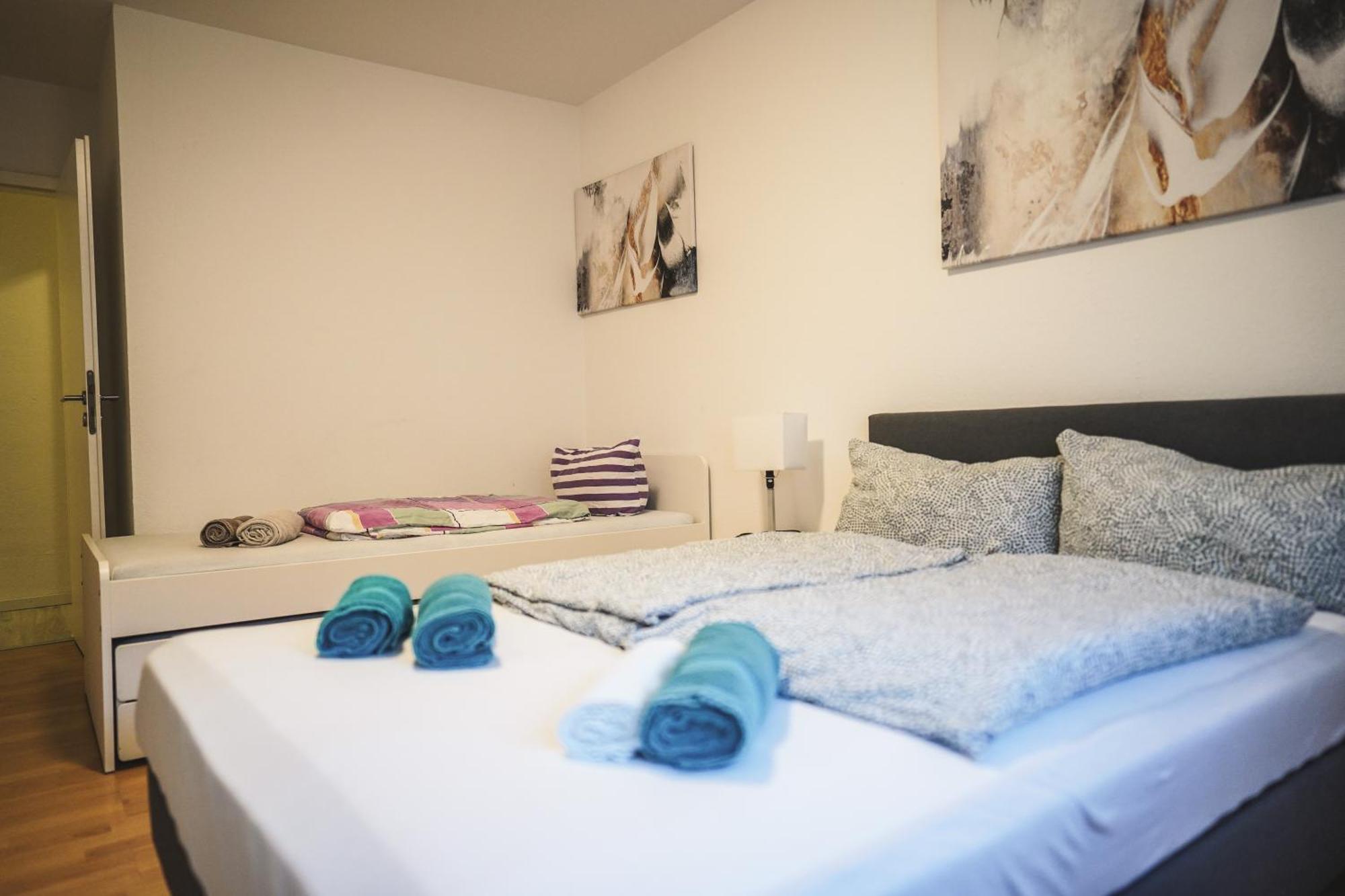 Moderne Ferienwohnung In Leimen Mit Balkon, Wehome Komfort Bagian luar foto